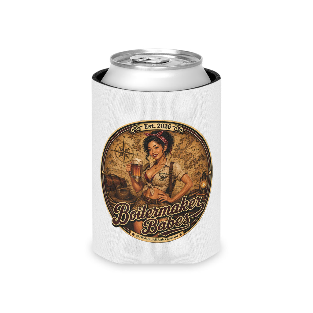 Xplore! (F) – Can Sleeve - Boilermaker Babes ™ Vintage Style Pin-Up Art
