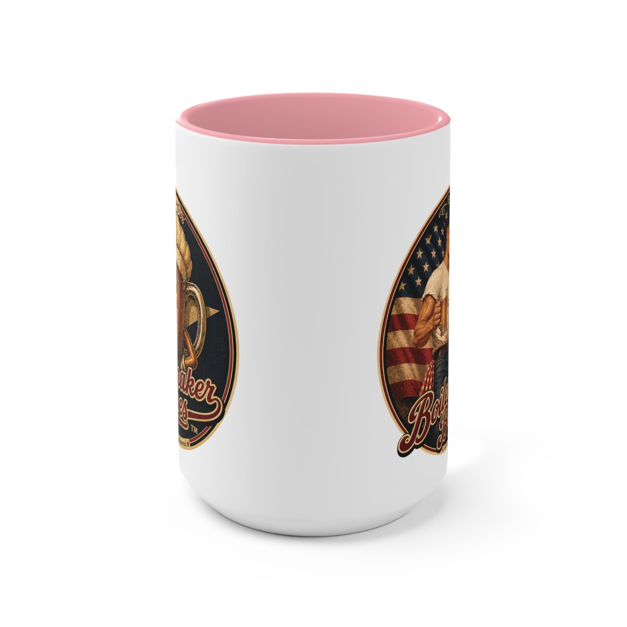 250! (M) – 15oz. Accent Mug - Boilermaker Babes ™ Vintage Style Pin-Up Art