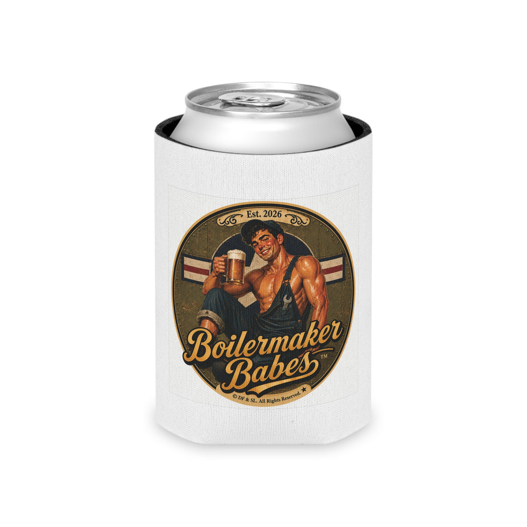 Mecham! (M) – Can Sleeve - Boilermaker Babes ™ Vintage Style Pin-Up Art