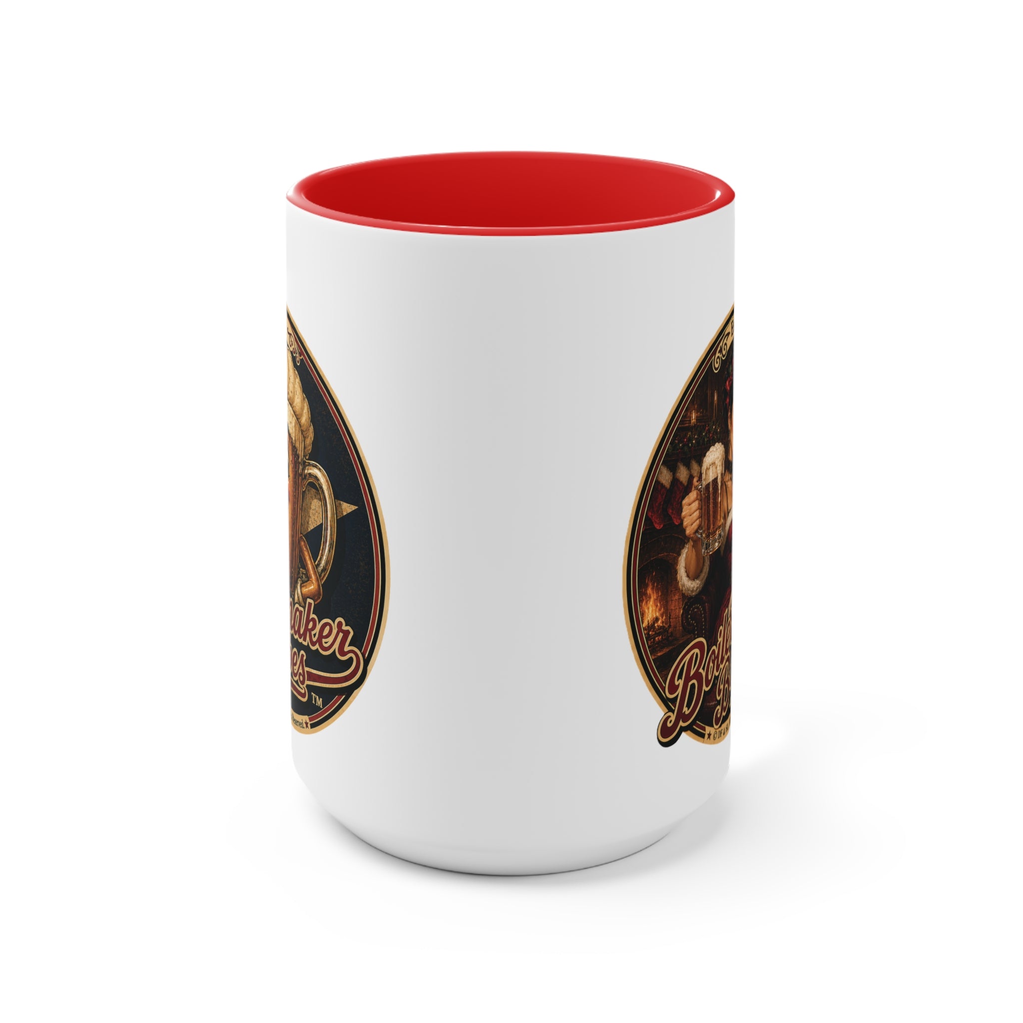 Sati! (F) – 15oz. Accent Mug - Boilermaker Babes ™ Vintage Style Pin-Up Art