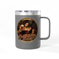 Sati! (F) – 15oz. Insulated Mug - Boilermaker Babes ™ Vintage Style Pin-Up Art