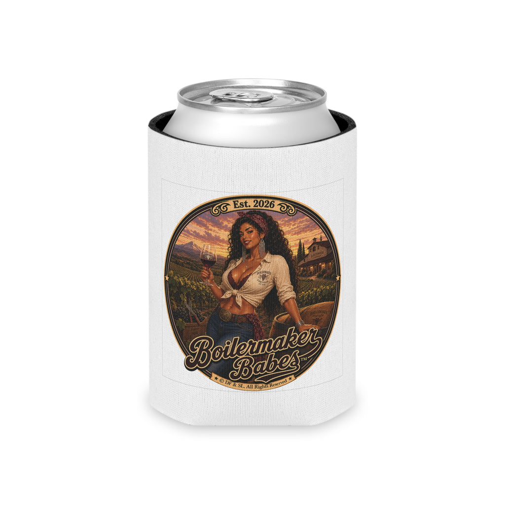 Vini! (M) – Can Sleeve - Boilermaker Babes ™ Vintage Style Pin-Up Art