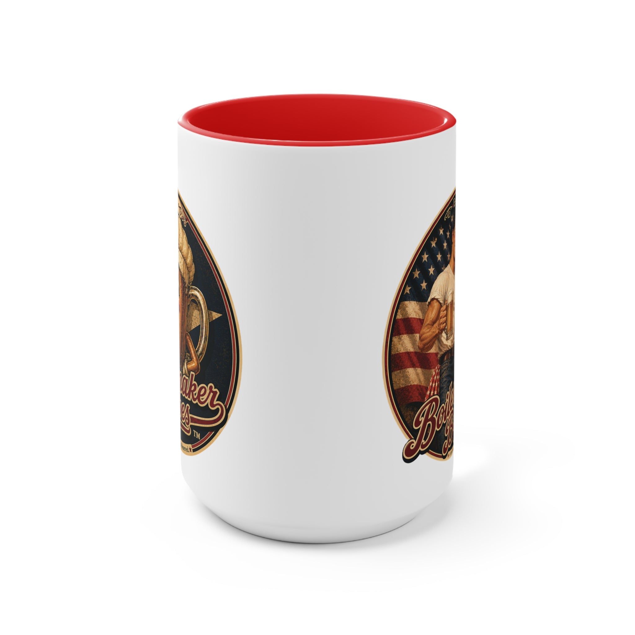 250! (M) – 15oz. Accent Mug - Boilermaker Babes ™ Vintage Style Pin-Up Art