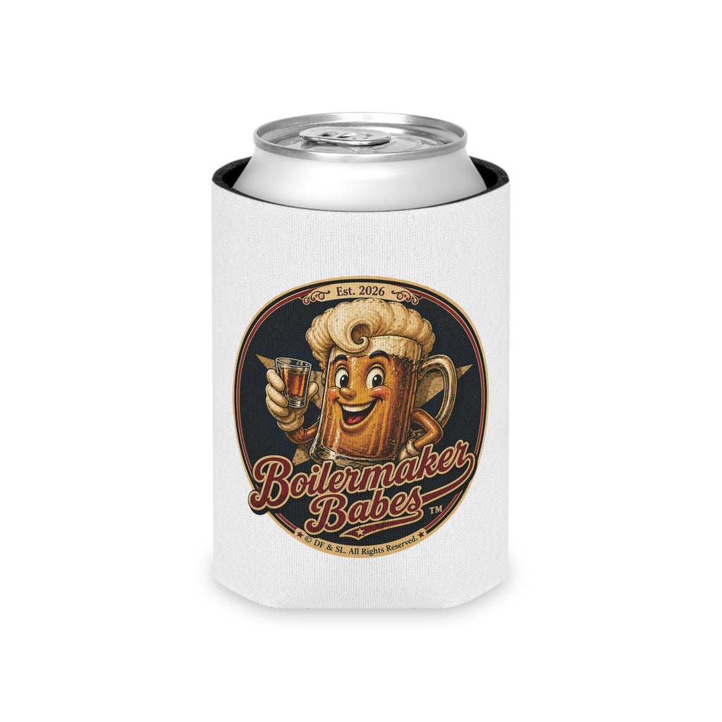 Docke! (M) – Can Sleeve - Boilermaker Babes ™ Vintage Style Pin-Up Art
