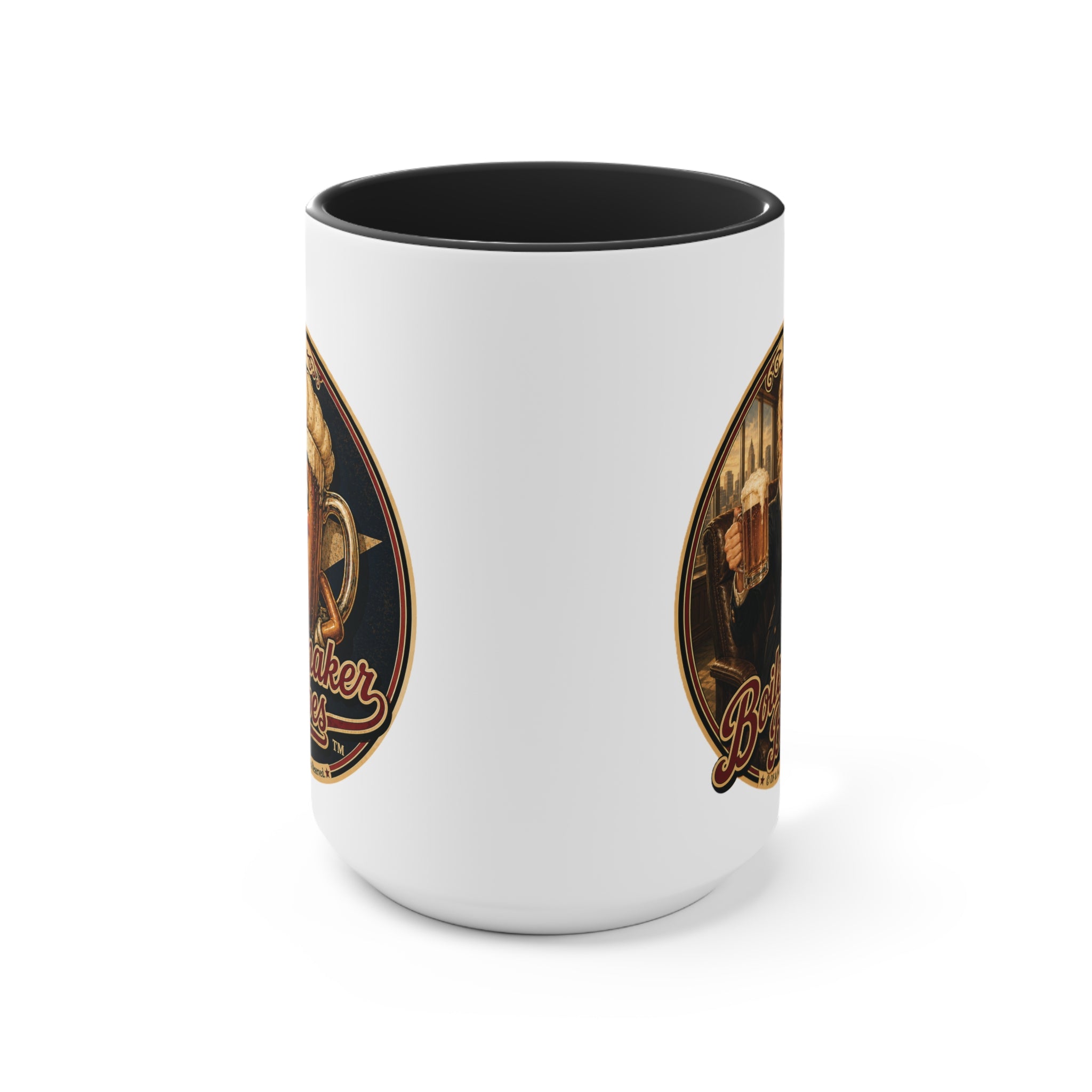 AB! (F) – 15oz. Accent Mug - Boilermaker Babes ™ Vintage Style Pin-Up Art