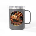 250! (M) – 15oz. Insulated Mug - Boilermaker Babes ™ Vintage Style Pin-Up Art