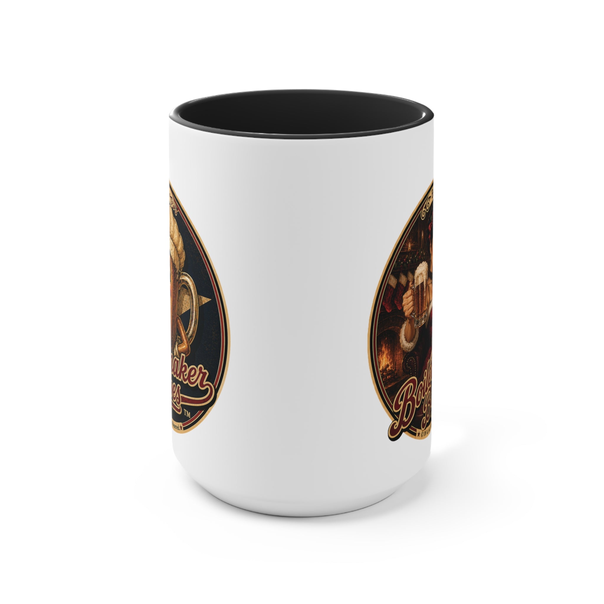 Sati! (F) – 15oz. Accent Mug - Boilermaker Babes ™ Vintage Style Pin-Up Art