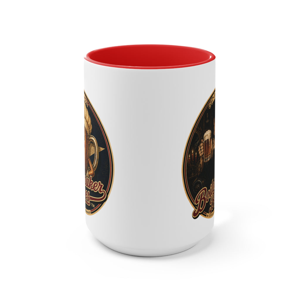 Spooki! (F) – 15oz. Accent Mug - Boilermaker Babes ™ Vintage Style Pin-Up Art