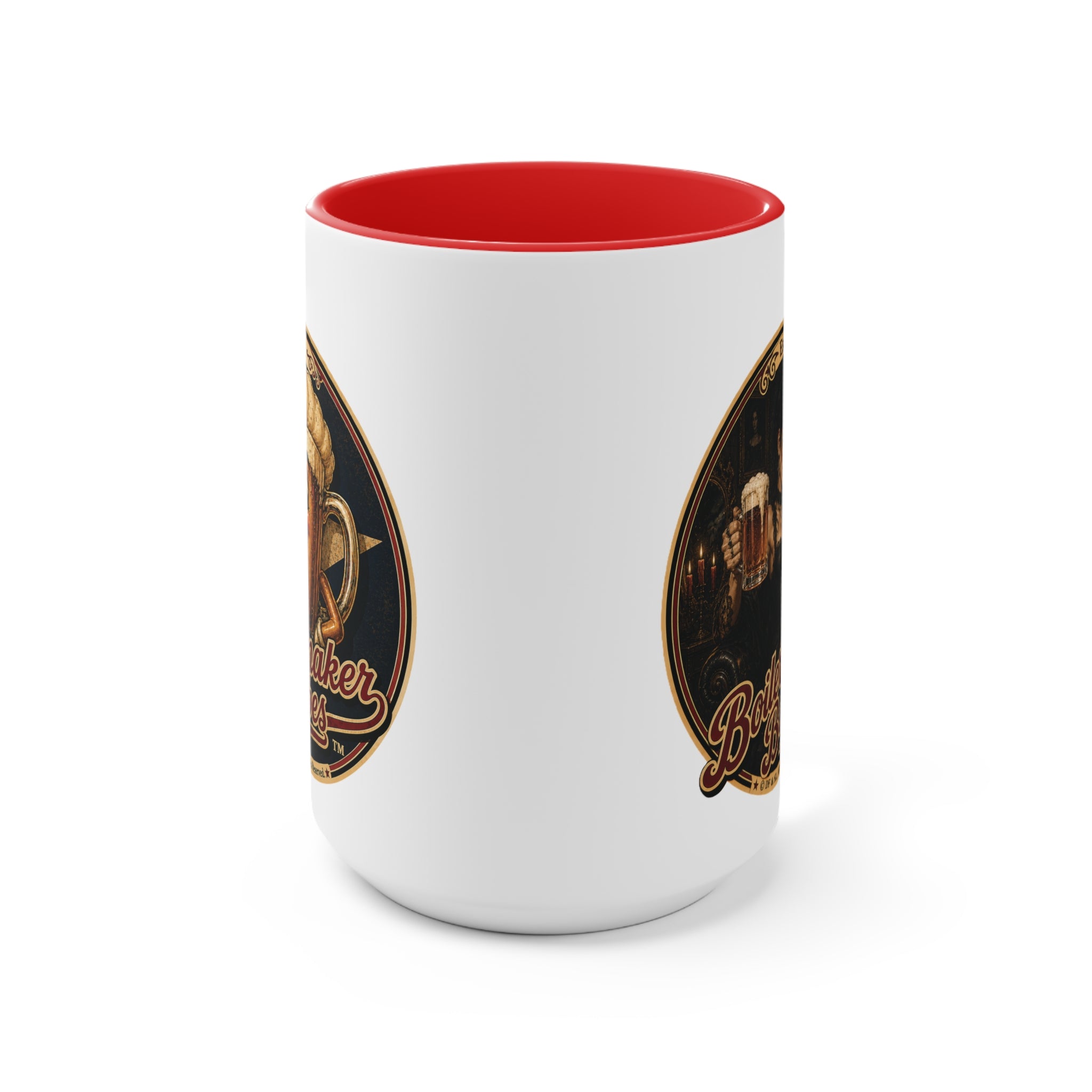 Spooki! (F) – 15oz. Accent Mug - Boilermaker Babes ™ Vintage Style Pin-Up Art
