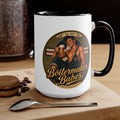 Mecham! (M) – 15oz. Accent Mug - Boilermaker Babes ™ Vintage Style Pin-Up Art