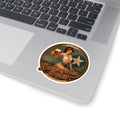 Rivets! (F) - Boilermaker Babes ™   — Retro Patriotic Pin-Up Vinyl Custom Cut Sticker