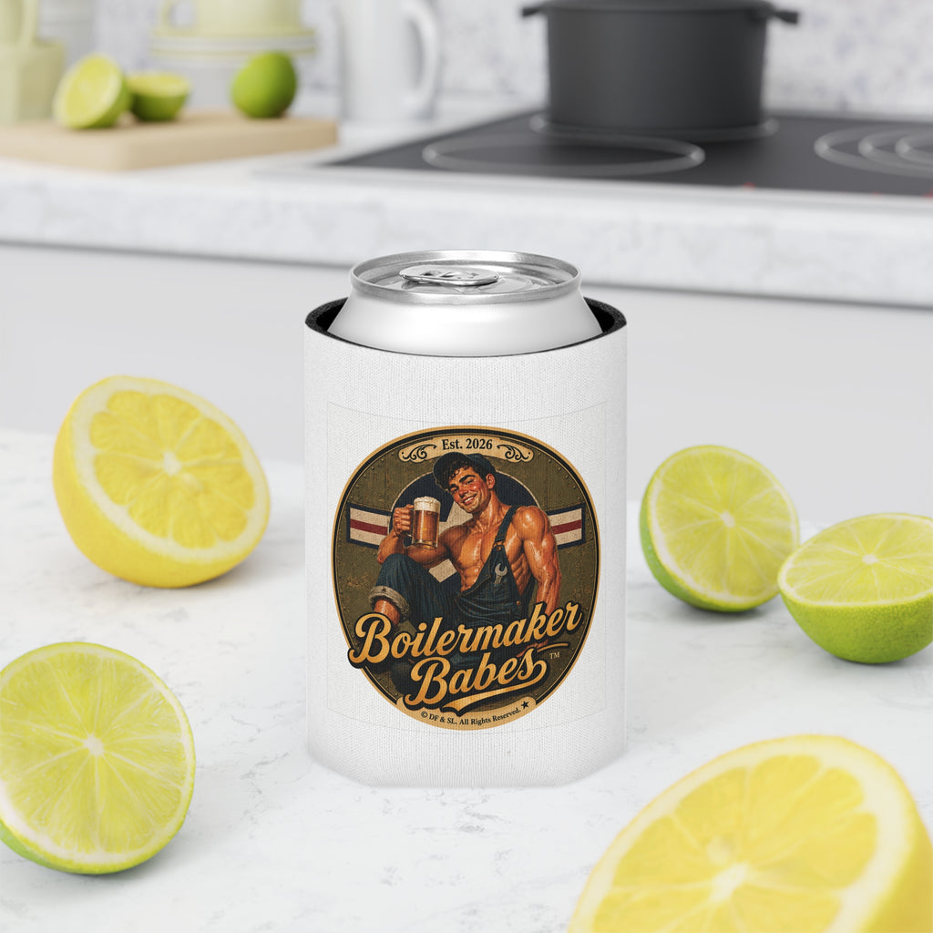 Mecham! (M) – Can Sleeve - Boilermaker Babes ™ Vintage Style Pin-Up Art