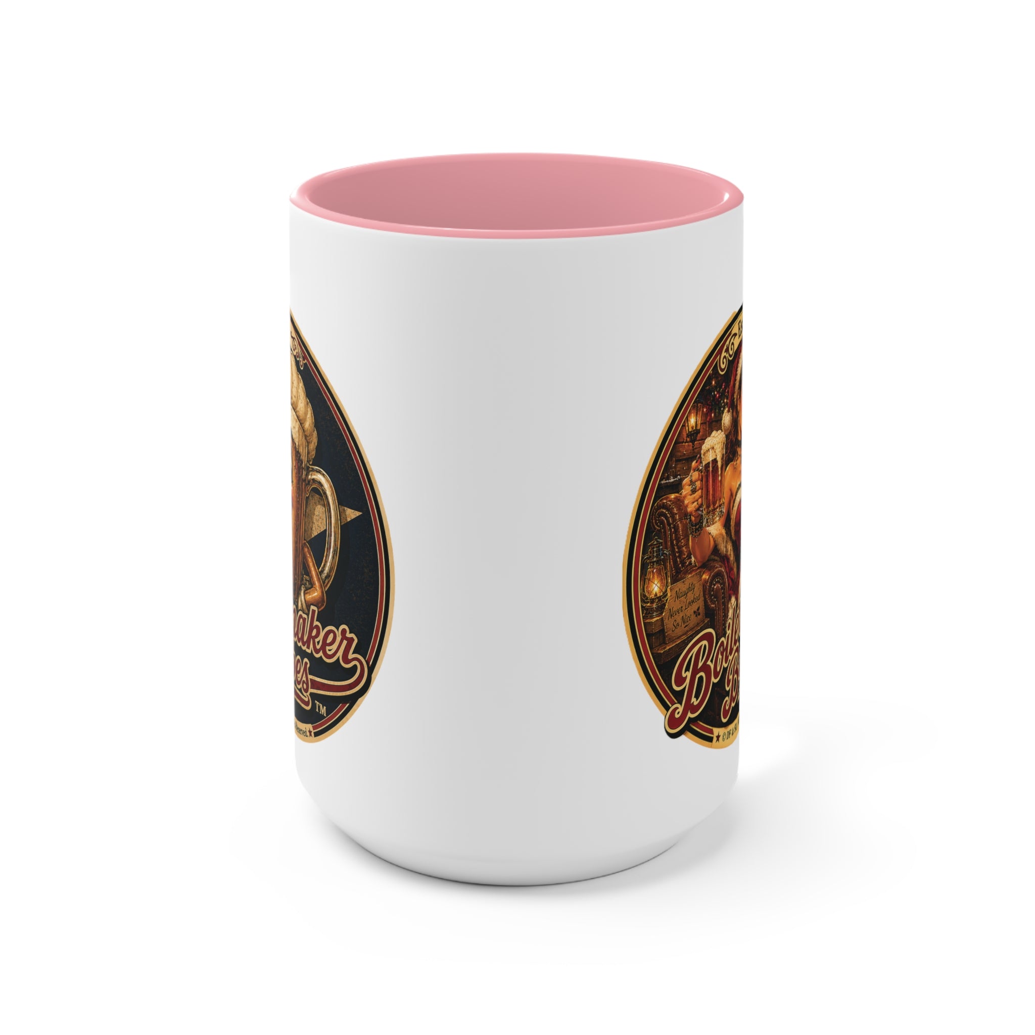 Claws! (F) – 15oz. Accent Mug - Boilermaker Babes ™ Vintage Style Pin-Up Art