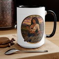Vini! (F) – 15oz. Accent Mug - Boilermaker Babes ™ Vintage Style Pin-Up Art