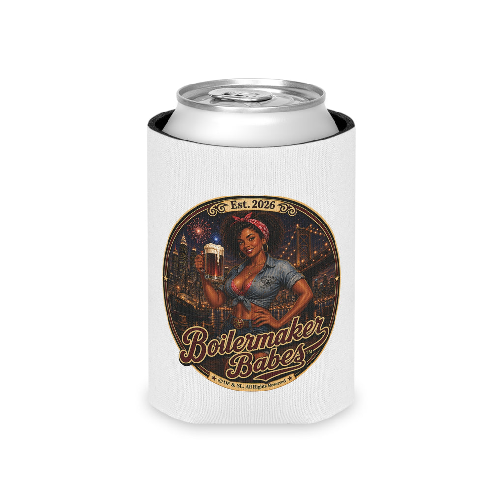 Docke! (M) – Can Sleeve - Boilermaker Babes ™ Vintage Style Pin-Up Art